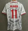 1998 MEXICO RETRO VINTAGE Thailandia Maglie da calcio di qualità divise BLANCO Maglia da calcio Maglia ricamo Logo camiseta futbol