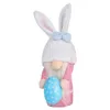 Ostern Plüsch Halten Ei Gesichtslose Gnome Kaninchen Puppe Handgemachte Urlaub Tisch Figuren Anhänger Kinder Spielzeug Geschenke Home Party Decor RRB12665