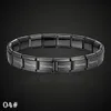 Vankeliif namination popular style stainless steel bracelet letter and stretch fashion bangle for everybody jewelry