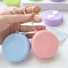 Carino colorato rotondo portamonete in silicone piccole donne ragazze portamonete portamonete mini cavo dati auricolare borsa borse regalo per bambini