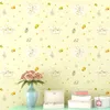 Bakgrundsbilder Milano Cartoon Children Room Boys and Girls Bedroom Seamless Wall Cloth Koreansk stil Färsk söt täckning tyg