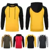 Gym Clothing 2022 Spring Fleece Sweatshirt Thin Sports For Men Warm Breathable Hooded Pullover Coat Outdoor Activities Hiking Camping Yellow