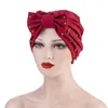 Muslim Turban Cap Cap Beanie Hats для женщин Крест Внутренние Hijabs Bonnet Wrap Head Hijab Caper Caps Caps Исламские турбанты