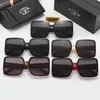 Lunettes de soleil Cool de styliste, marque de luxe, monture noire, cadeaux pour hommes et femmes, client