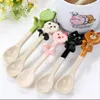 ceramic animal spoons