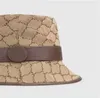 2022 Designer-Brief-Eimer-Hut für Männer und Frauen, faltbare Kappen, schwarzer Fischer, Strand-Sonnenblende, Hüte mit breiter Krempe, faltbare Damen-Bowler-Kappe