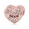 925 Sterling Silver Charms Flower Heart 18k Rose Gold Fit Original Europeu Bead DIY Pulseira Pandora Charme Moda Jóias Acessórios