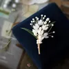 Sinzry Creatieve Mode Haar Wrap Accessoire Natuurlijke Parel Lily Flower Handgemaakte Broches Pin voor Vrouwen