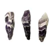 Pietre preziose di pietra energetica di colore viola naturale irregolare fai-da-te per collane con ciondolo fatte a mano portachiavi portachiavi creazione di gioielli