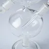 TOP Nargile Infinity Şelale Bong Geri Dönüştürücü Cam Bongs 11 İnç Evrensel Yerçekimi Su Gemisi Boruları 14mm Ortak Kase Rig Fıskiye Dağınık Downstem Oil Dab Tool Rigs