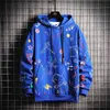 Anime män Hoodie Print Långärmade Hoodies Brand Pullovers Casual Tracksuits 211217