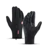 Gants de sport d'hiver unisexes en polaire pour écran tactile, coupe-vent, antiadhésifs, pour cyclisme, vélo, ski, camping en plein air, randonnée, moto, gants de sport, doigt complet