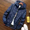 Herrjackor män jacka huva plus storlek 10xl 9xl 8xl 7xl windbreaker casual coat för manlig ytterkläder streetwear