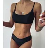 Leopard Print Two Piece Swimsuit Women's High Waist Bikini Swimwear Bathing Suit Swimming For Women Brazilian Bikinis 210625