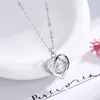 Produkt Naszyjnik Serce Dla Kobiet S925 Sliver Forever Jewelry Kocham cię Matka Girlfriend Wife bez pudełka