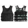 Tillbehör 50 kg Loading Weight Vest för träningsövningar Fitness Jacket Gym Träning Boxning Waistcoat Justerbara sandkläder