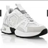 STAR PP Italiaans originele schedellogo Nieuwste einde Casual White Sports Leer Leer Comfortabel Hoogwaardige KJP000002