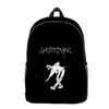 حقيبة ظهر Ghostemane merch cosplay 3d طباعة الرجال نساء أوكسفورد مدرسة مدرسة سن المراهقة الطفلة Travel288e