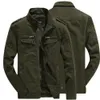 Men Jacket Automne militaire coton pilote veste manteau armée hommes Bomber vestes Cargo vol hiver veste mâle grande taille 5XL 6XL vêtements 4xl