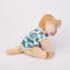 ファッションドッグアパレル昇華犬の服ベスト夏は快適な涼しいペットTシャツストロベリーフラミンゴユニコーンブルドッグプードルシェリナS
