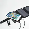 Panneau Solaire Pliant 15W/20W Portable Camping Randonnée Téléphone USB Chargeur Power Bank - B