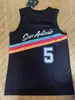 Vintage Men Basketball Jerseys Giannis Antetokounmpo Black White Blue City And Retro Sleeveless Wear Size S-2XL Breathable