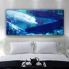 Blue Picture Wall Art Prints Oil Painting On Canvas For Living Room Gallery Home Decor Poster Big Size prints printscreen