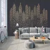 Wallpapers Custom Mural 3D Stereo City Building Po Self Adhesive Wallpaper Living Room Restaurant Cafe Background Painting Waterproof