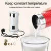 Camp Kitchen Montalatte elettrico Foamer Scalda schiuma Latte Cappuccino Coffee Foam Maker Macchina per il mantenimento della temperatura