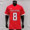 Wsk NCAA College 911 Special Rutgers Scarlet Knights Fußballtrikot Ray Rice Pacheco Max Melton Vedral Cruickshank Jamier WrightCollins Olakunle Fatukasi Tre Ave