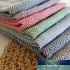 Napkin Tea Towel Kitchen Material Sale Wave Pattern Fringed Fabric 100% Restaurant