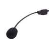 Microfone de fone de ouvido portátil com fio 3 5 mm móvel flexível fone de ouvido dinâmico microfone para alto-falante guia de turismo palestra de ensino 2964