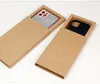 Personlig anpassad logotyp Universal Size Retail Packaging Karft Paper Packing Drawer Box för iPhone XS 12 13 Pro Max Phone Case COV6251010