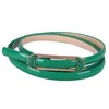 Belts High Rekommendation Lågpris Fashion Women's Vintage Accessories Casual Thin Leisure Leather Femme Belt A0322