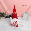 Valentine's Day Faceless Doll Decor Small Ornament Nordic Gnome Old Man Dolls for Home Decoration Romantic Valentines Day Gifts