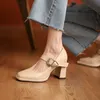 Tasarımcı Ayakkabı Yuvarlak Ayak Lüks Çıplak Ayakkabı Isıtma Doğal Hakiki Leathe Yüksek Topuklu Pompalar Tıknaz Çiviler Perçinler, Çivili Dantel-Up Platform Pantolon Süet YGN48-B181-3