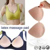 3 pçs sutiã de látex mulheres sutiã roupa interior push up sutiãs sem costura bralette para feminino plus size sutiã tanque colheita tops reúne acolchoado 211217