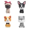 Schudden Hoofd Ornamenten Auto Interieur Hanger Woondecoratie Ambachten Leuke Swing Dog Cartoon Figurines Miniatures