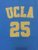 Hochwertiges Basketball-Trikot der UCLA Bruins Gail Goodrich 25, weiße Retro-Klassiker-Trikots für Herren mit genähten individuellen Nummern und Namen