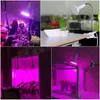 LED成長電球E27フルスペクトルの植物ライト電球AC85-265V屋内植物の多肉植物の花野菜の花野菜の温室水腫