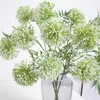 Ghirlande di fiori decorativi 1Pc Fiore di plastica artificiale Pianta di tarassaco Colore realistico Matrimonio Bouquet da sposa Home Office Soggiorno Dicembre