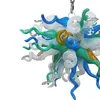 Nowoczesne hurtowe lampy wiszące w wiązce ręcznie dmuchane szklane żyrandol do kuchni europejski w stylu LED źródło światła chihuly styl żyrandole LR1261-2