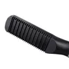 Electric Hair Straightener Brush Quick Beard Comb Curling Curler Heat Styling för män / Kvinnor Frisör - US-kontakt