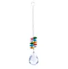 Crystal Ball Prism Glass Chandelier Hanging Pendant Lighting Dream Catchers Rainbow Maker Wedding Party Home Garden Decor