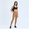 Sensation nue entraînement Gym Sport soutiens-gorge haut L41 femmes soutien moyen antichoc Push Up Yoga athlétique Fitness soutien-gorge haut court