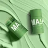 2021 Maschera solida detergente al tè verde Controllo dell'olio Pulizia profonda Bellezza Pelle Idratante Cura idratante Viso