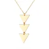 Colar de cadeia de camisola longa para liga feminina redonda tassel triângulo charme jóias multicamadas gargantilha jóias para mulheres $ meninas