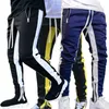 Mens corredores casuais calças de moda fitness homens sportswear calça calças pretas ginásios corredor pista calças calças x0723