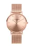 New rose gold woman watches 2021brand luxury nurse ladies dresses female Folding buckle wristwatch gifts for girls