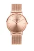 Ny Rose Gold Woman Watches 2021Brand Luxury Nurse Ladies Dresses Female Folding Buckle Wristwatch Presents for Girls246n